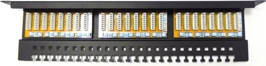 Patch panel Digitus DN-91624U-EC, 24 porta, CAT 6, 1U, 19", e zezë