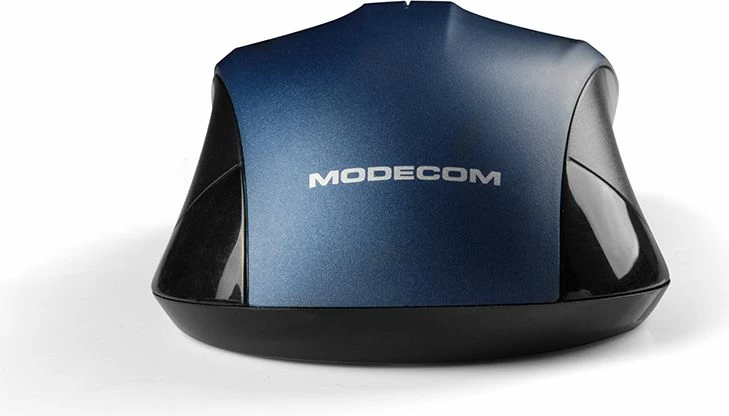 Maus Modecom MC-M9.1 1600 DPI USB me kabllo, 4 butona, zi/kaltër