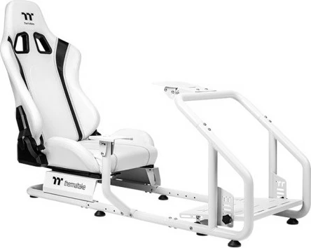 Simulator kokpiti Thermaltake GR300, kornizë çeliku, i bardhë