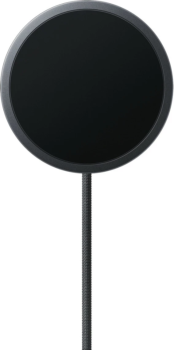 Karikues wireless magnetik Samsung Magnet Wireless Charger 25W, kabllo 1.5m, me adapter, gri e errët