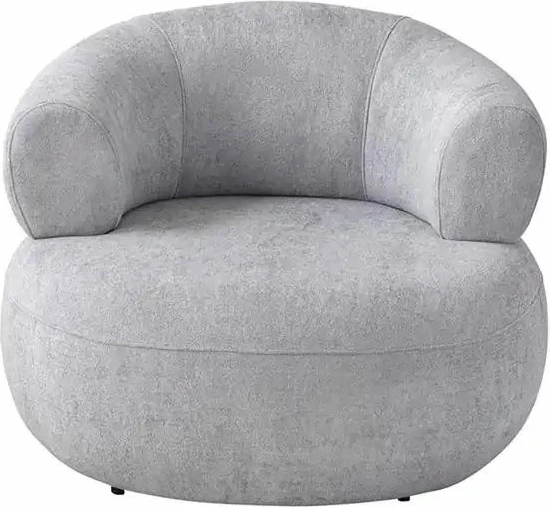 Karrige Wing Roma, ngjyrë gri, Atelier del Sofa
