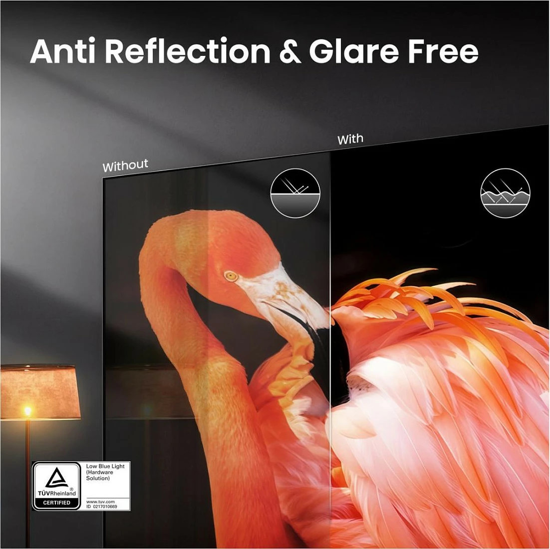 Televizor Smart Hisense 65UR9DS, 65" 4K RGB MiniLED, 170Hz, WiFi/Bluetooth, USB-C, i zi/gri