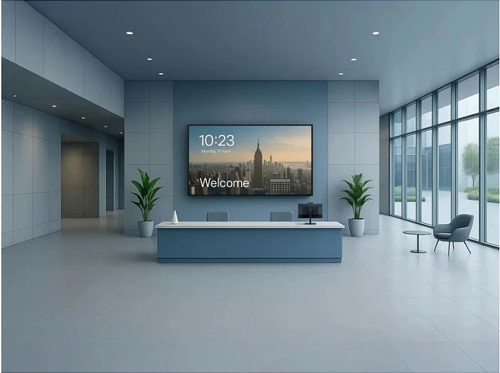 Ekran komercial ViewSonic CDE14-2C, 75" 4K, Android 14, 24/7