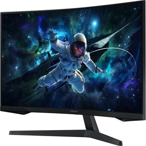 Monitor Samsung Odyssey G5 G55C LS32CG552EU 32" i lakuar, e zezë
