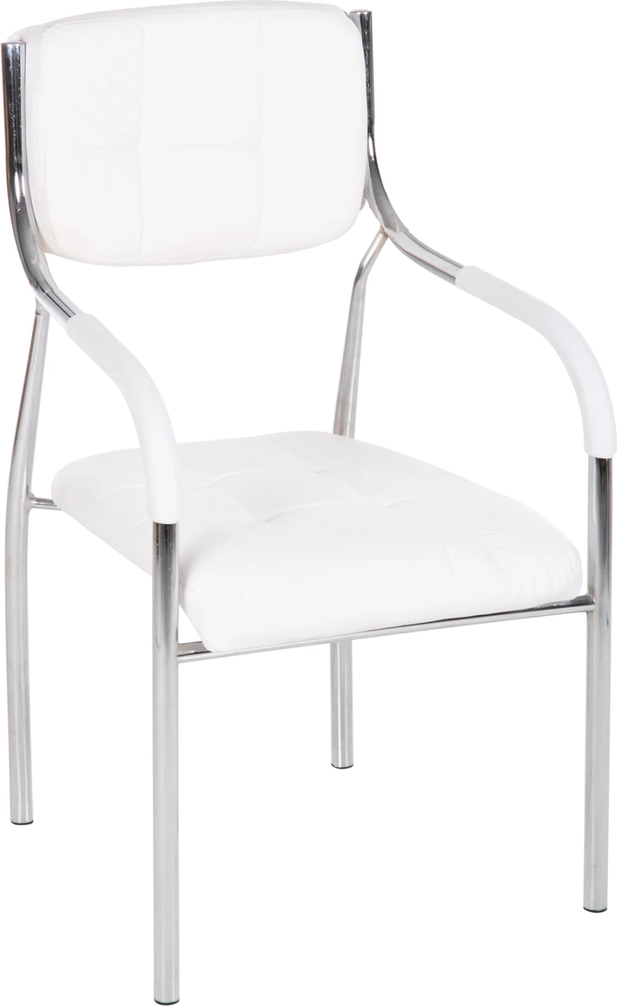 Karrige për zyre konferencash QUANDA FH1018.02, e bardhë