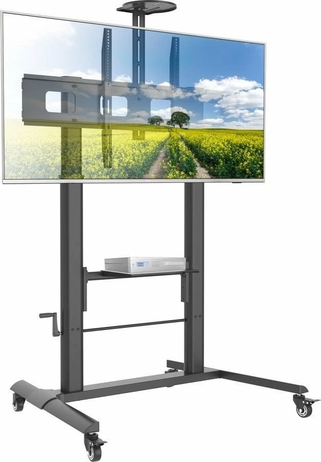 Mbajtëse TV me rrota Techly ICA-TR230 52–110\" 120 kg, e zezë