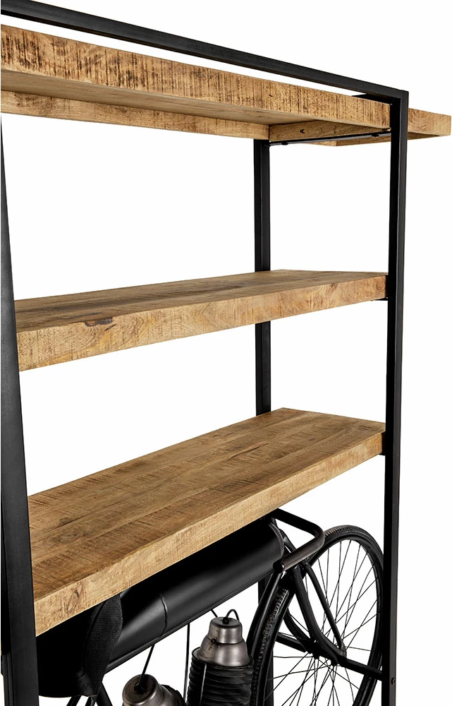 Raft librash Motor, i gjatë, natyral, 183x41x183