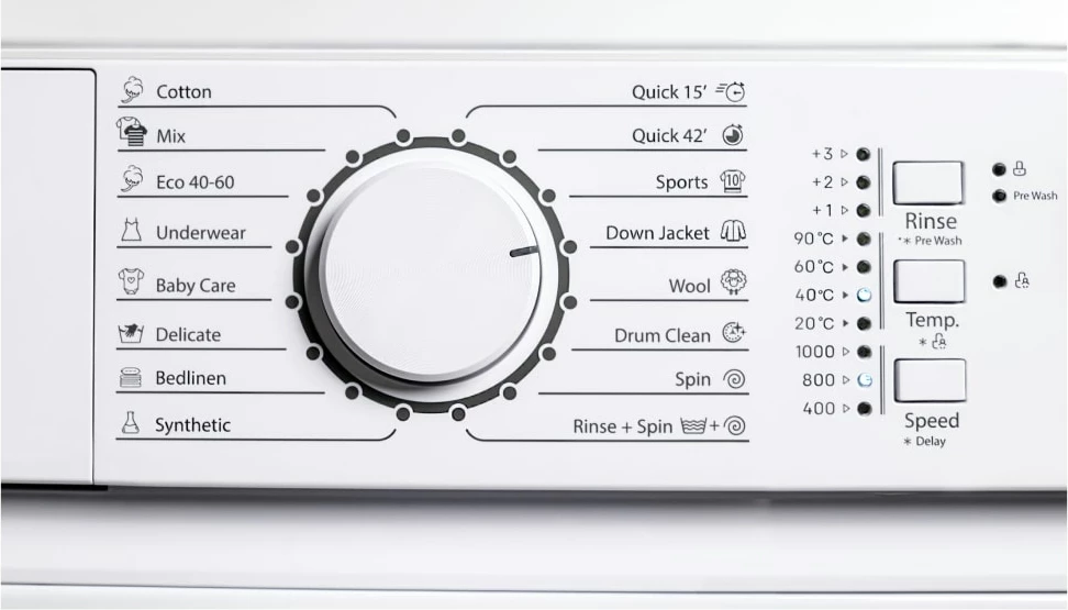 Makinë larëse VIVAX HOM WFL-100616CDS, 6KG, e bardhë