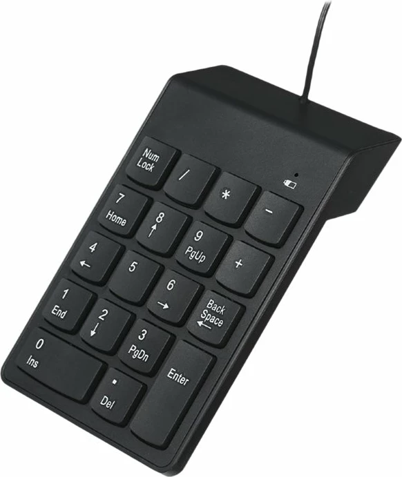 Tastierë numerike Gembird KPD-U-03 me kabllo, USB, e zezë