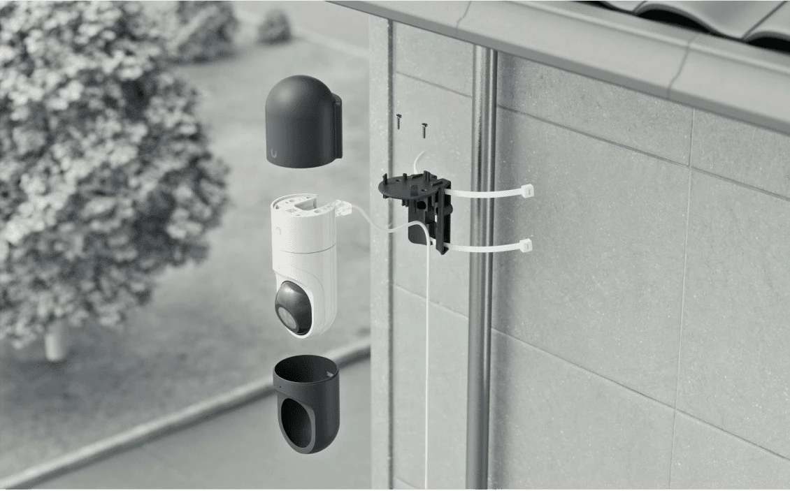 Mbajtës kamerash Ubiquiti UACC-Flex-Cam-PWM, 3 copë, e zezë