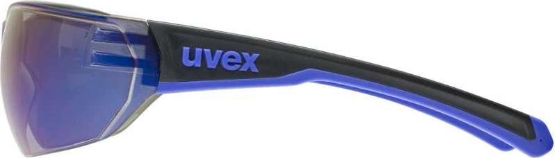 Syze biçiklete UVEX Equate, të zeza/blu matt/mirror blue