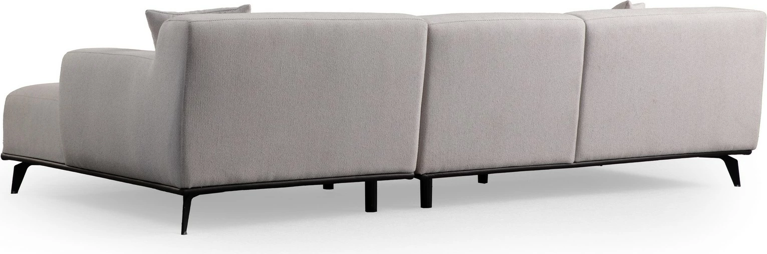 Kënd-sofë Atelier del Sofa, Jaguar Corner L2-Chl, e bardhë