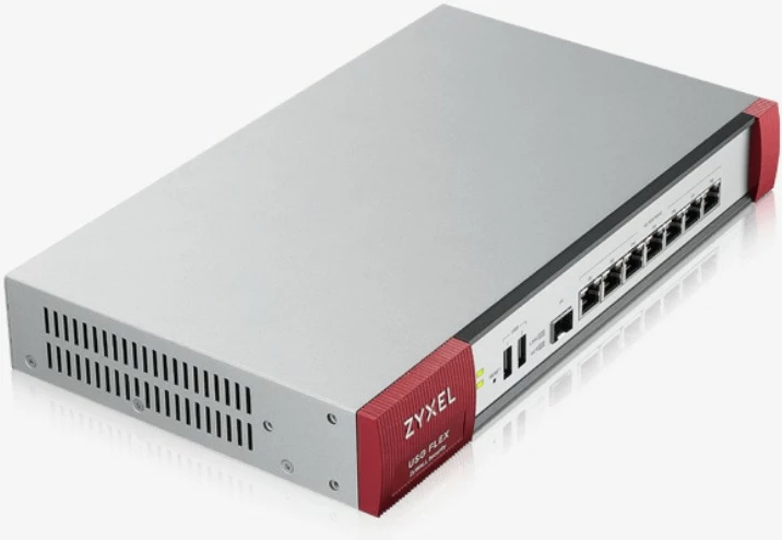 Firewall Zyxel USG Flex 500, 7 porta LAN, 1U, VPN, i kuq