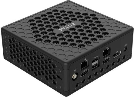 Mini PC Zotac ZBOX CI337 NANO, Intel N100, 1xDDR5 SODIMM, SATA M.2, e zezë
