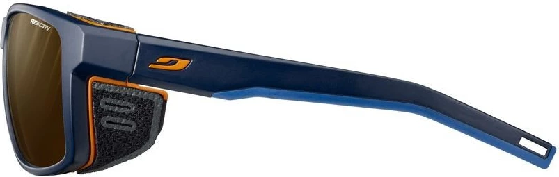 Syze dielli Julbo SHIELD, plastike, të zeza/blu, L