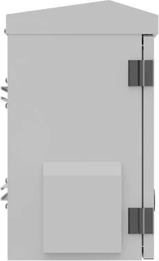 Kabinet rack LANBERG 10" 3U IP55, montim në mur, 320x220x400, gri