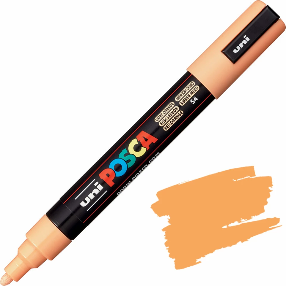 UNI-MARKER pc-5m POSCA LIGHT ORANGE