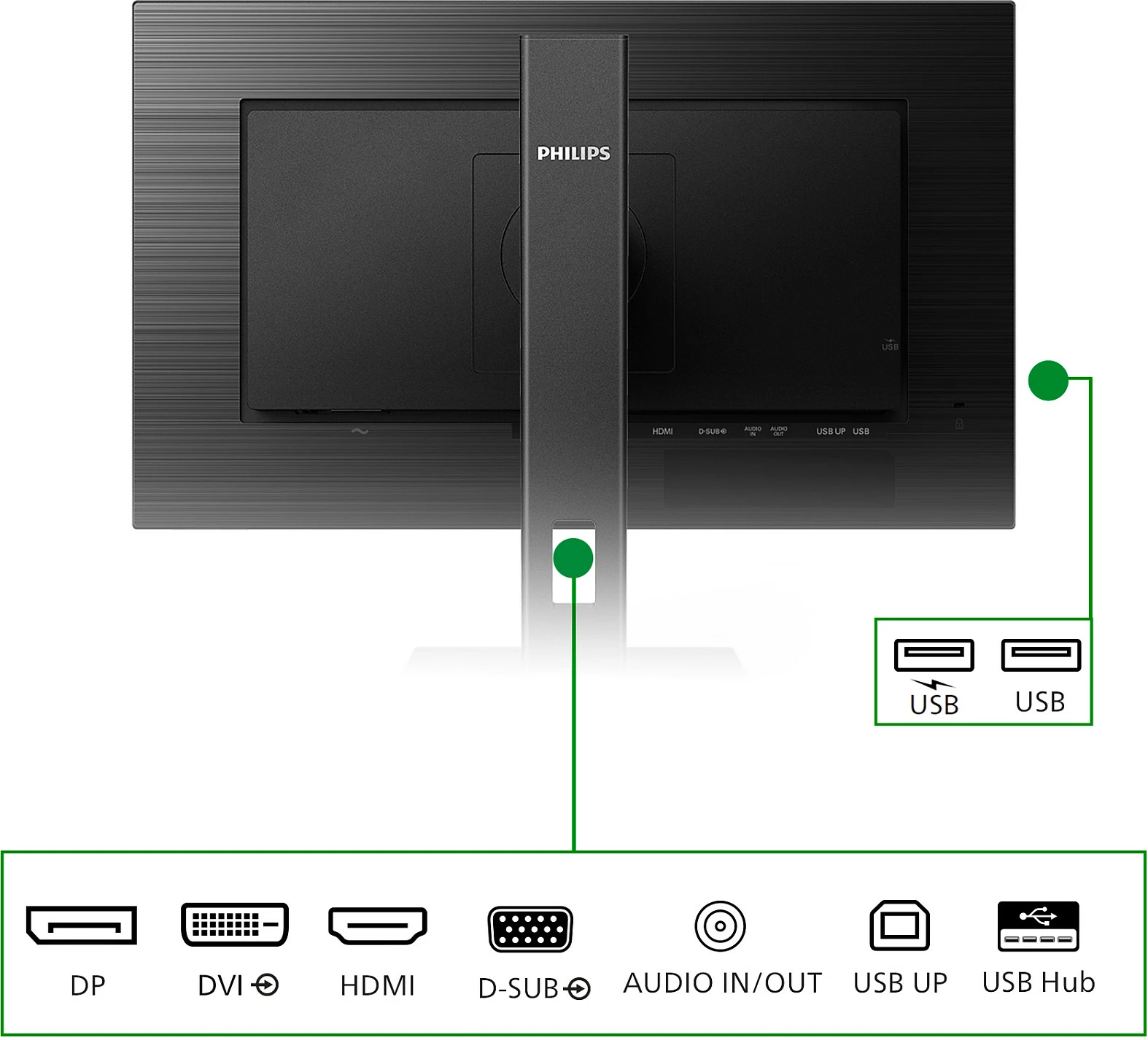 Monitor Philips B Line 272B1G/00, 27", Full HD, LED, i zi