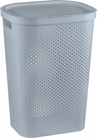 Shportë rrobash Curver Infinity 60L 231008, gri e çelët