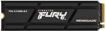 SSD i brendshëm Kingston FURY Renegade SFYRDK 2000G 2TB M.2 NVMe PCIe 4.0 me heatsink, e zezë