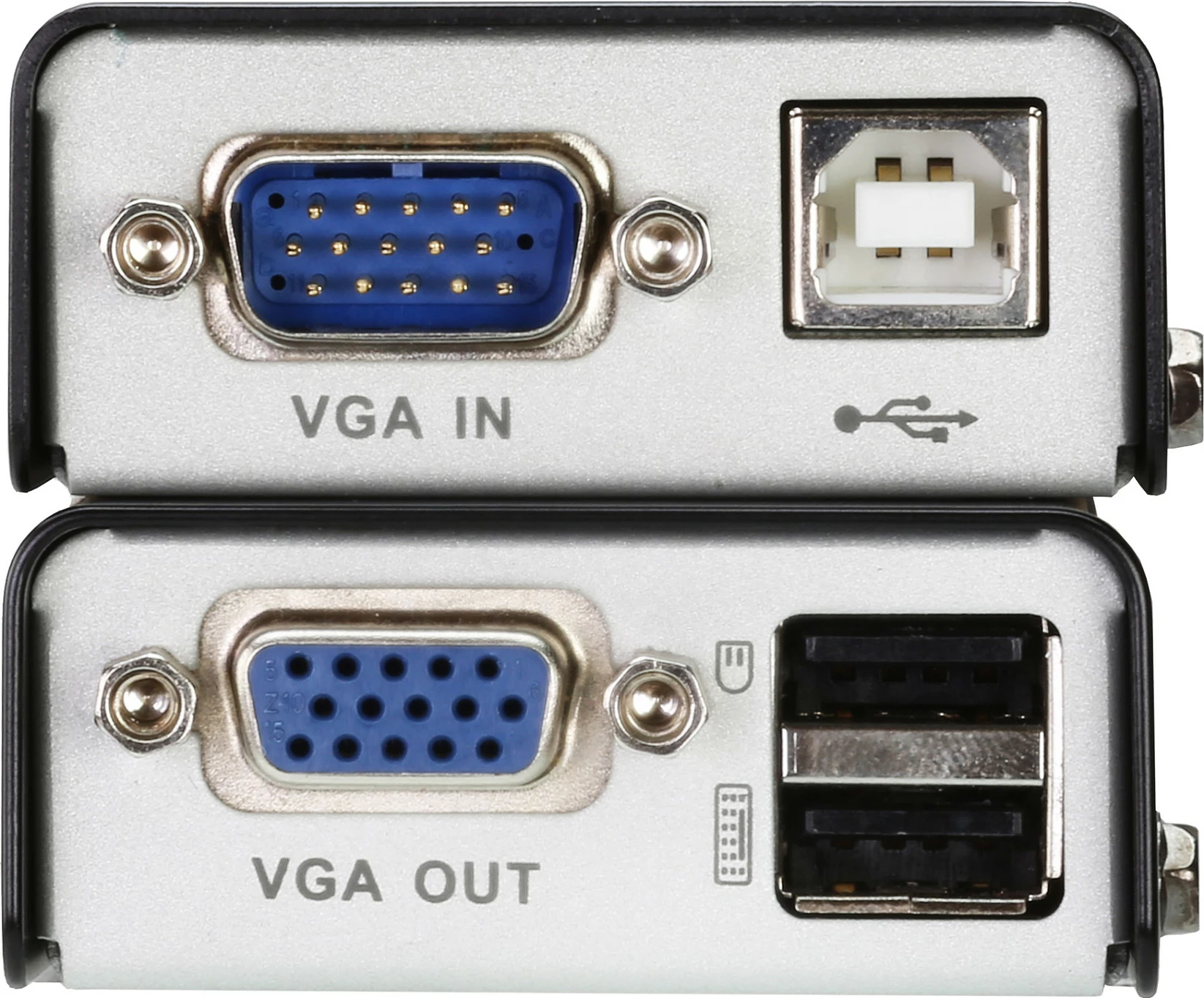 Zgjatues KVM ATEN CE100, VGA/USB, Cat5, 100m, 1920x1200, i zi