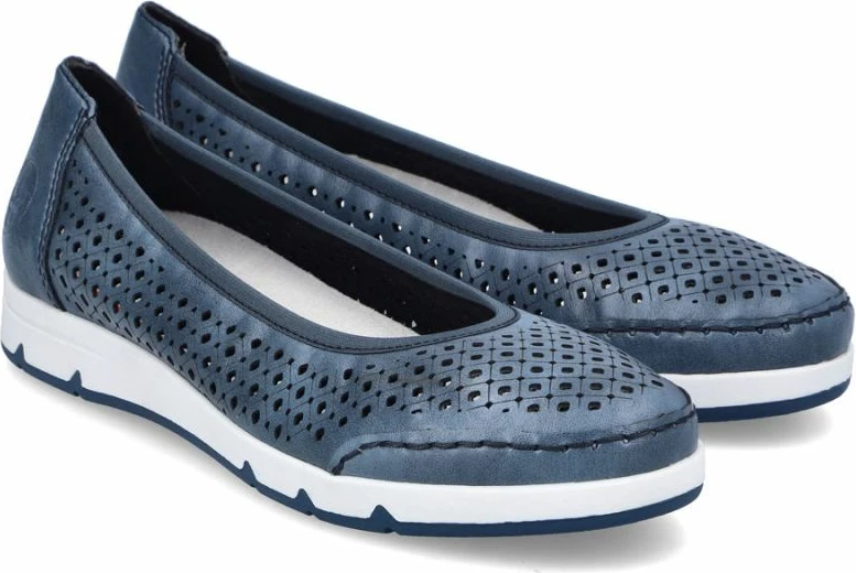 Balerina femra Rieker L3065-14, të kaltra