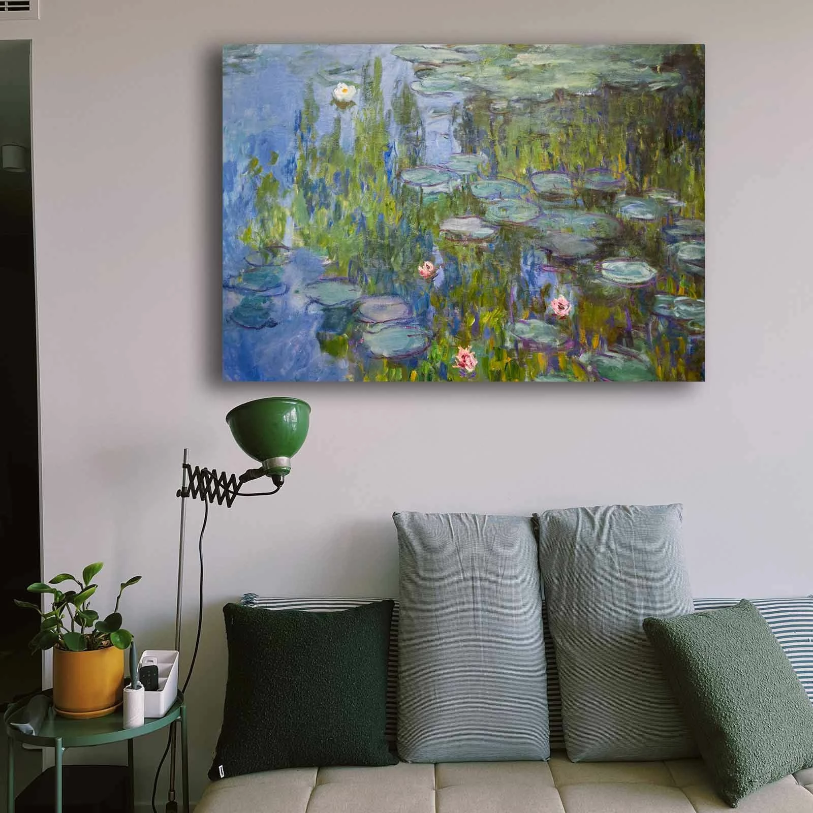 Pikturë dekorative në kanavacë, Monet, shumëngjyrëshe, 70x100cm