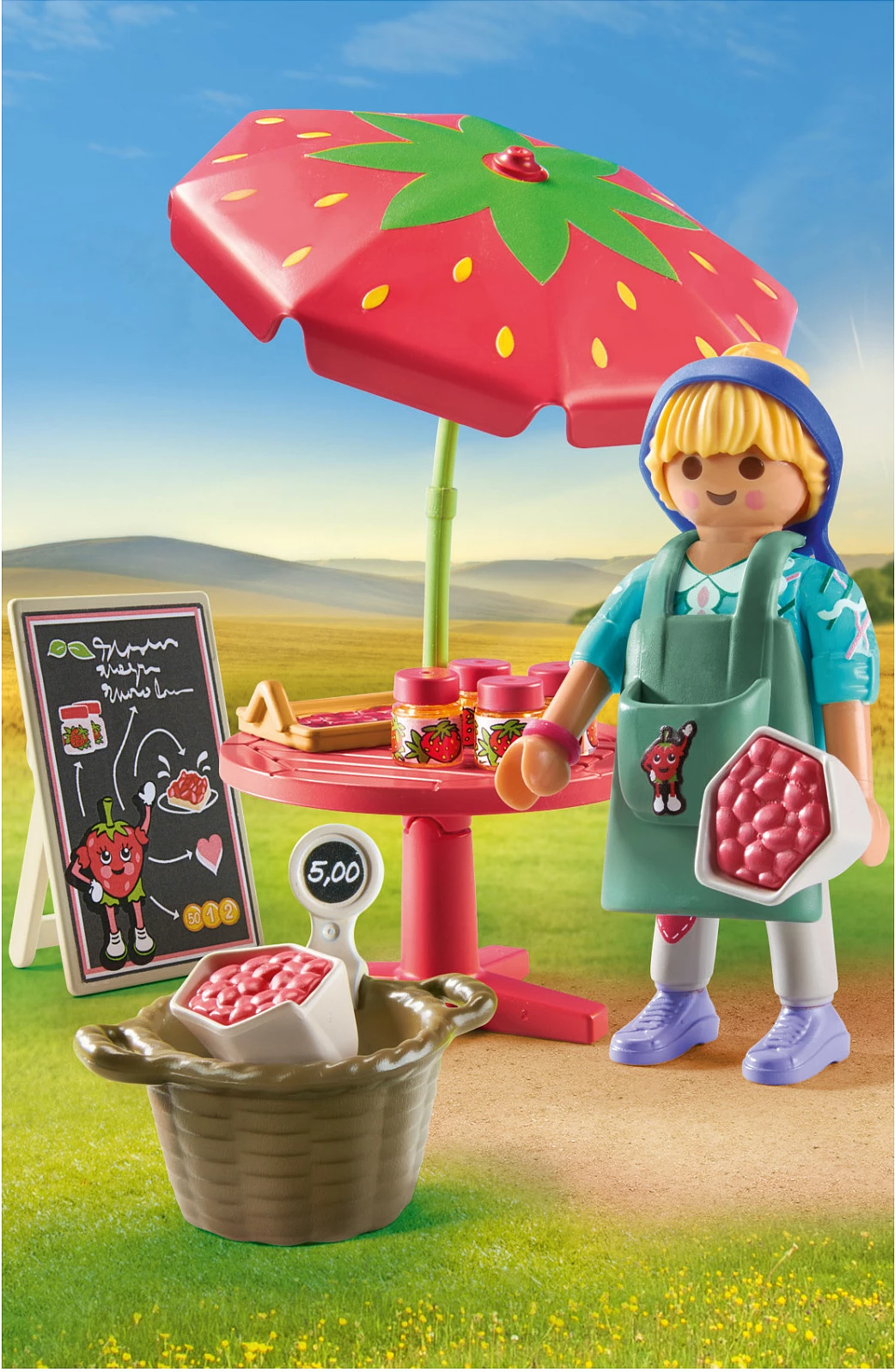 Set lodrash Playmobil Country 71445 Marmeladenstand, 26 copë, 4-10 vjeç, shumëngjyrësh
