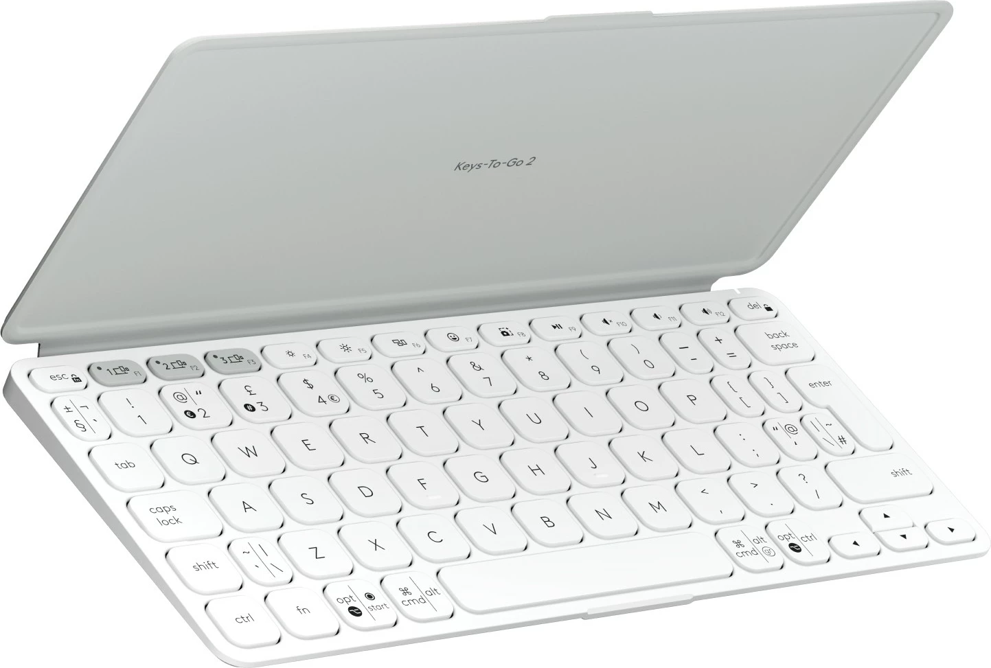 Tastierë Logitech Keys-To-Go 2, Pale Grey