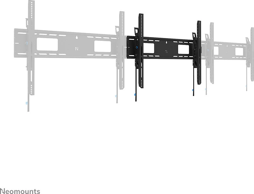 Mbajtëse muri për TV Neomounts LEVEL-750 WL35-750BL18, 55-98", VESA 800x600, 125 kg, e zezë