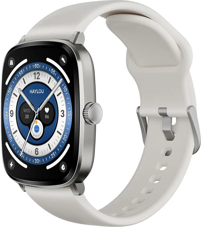 Smartwatch Haylou RS5, 2.01" AMOLED, IP68, Argjend