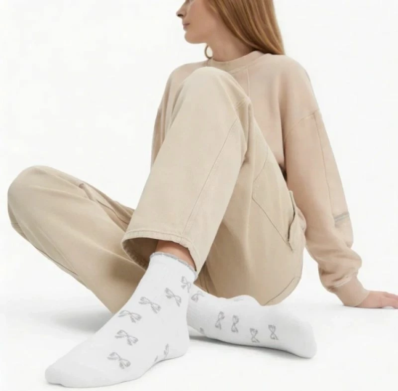 Çorape për femra Filippo SD-AN07, të bardha, 3 palë