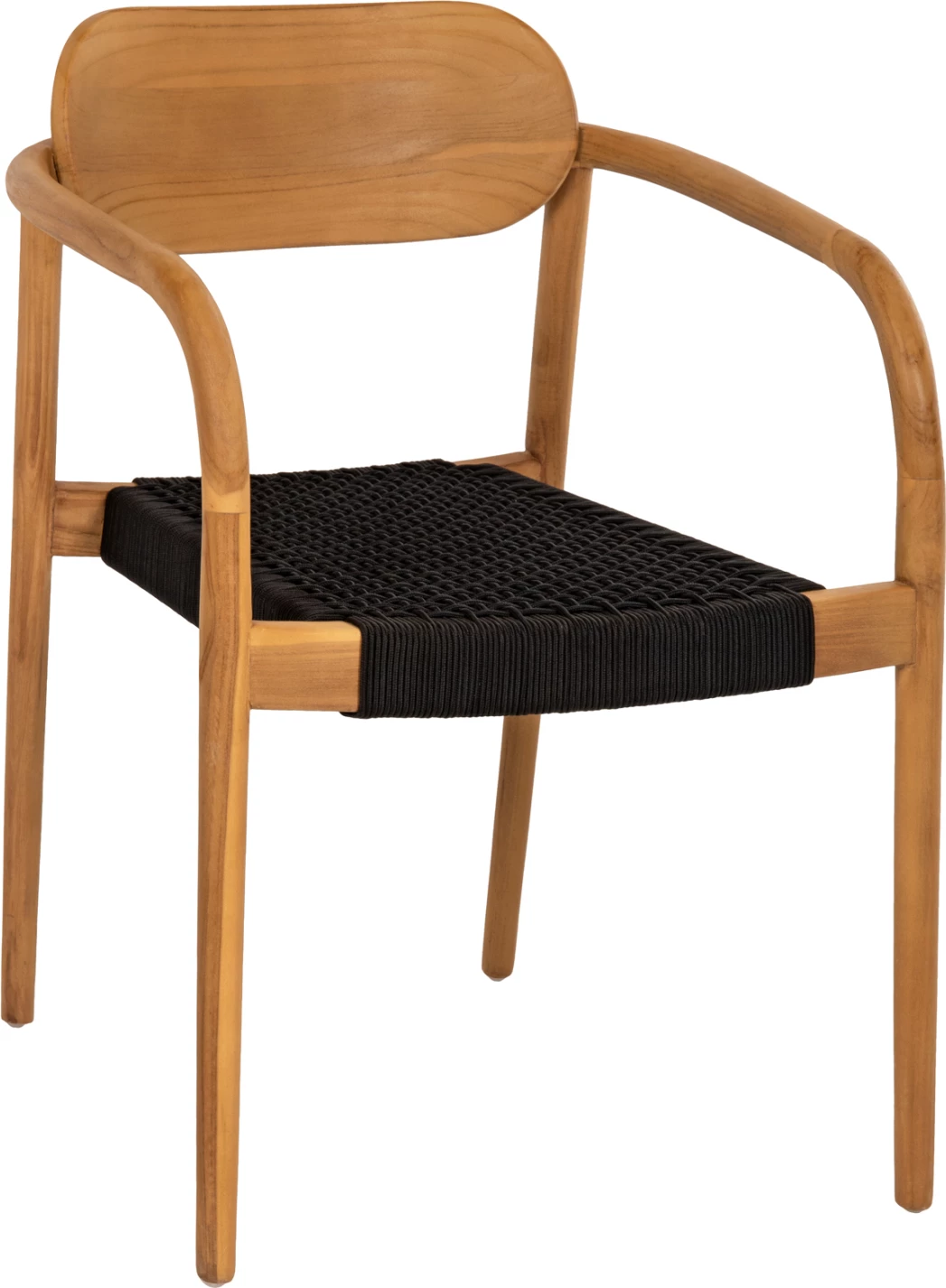 Karrige Oslo FH9636.02 dru tik natyral & litar i zi 55x54x80H cm