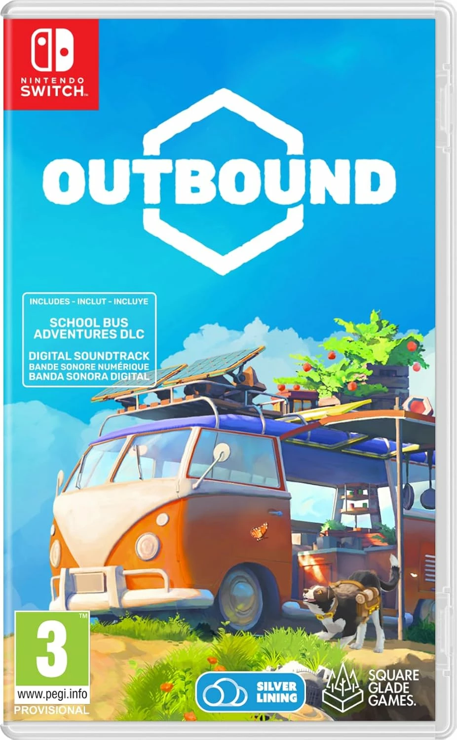 Lojë për Nintendo Switch Silver Lining Interactive Outbound, me DLC School Bus Adventures + soundtrack digjital