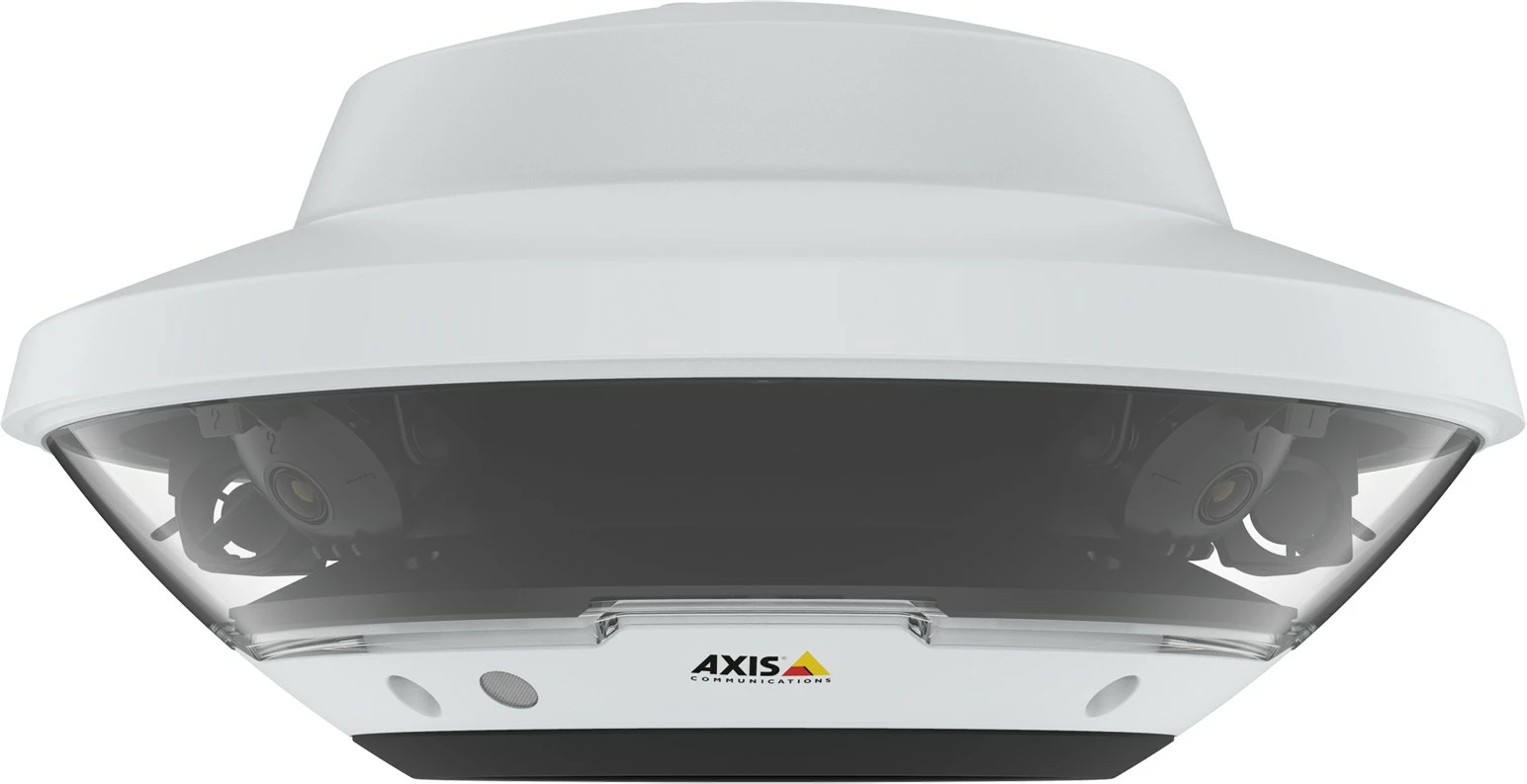 Kamerë sigurie IP Axis 01710-001, Dome, 360°, E zezë, E bardhë