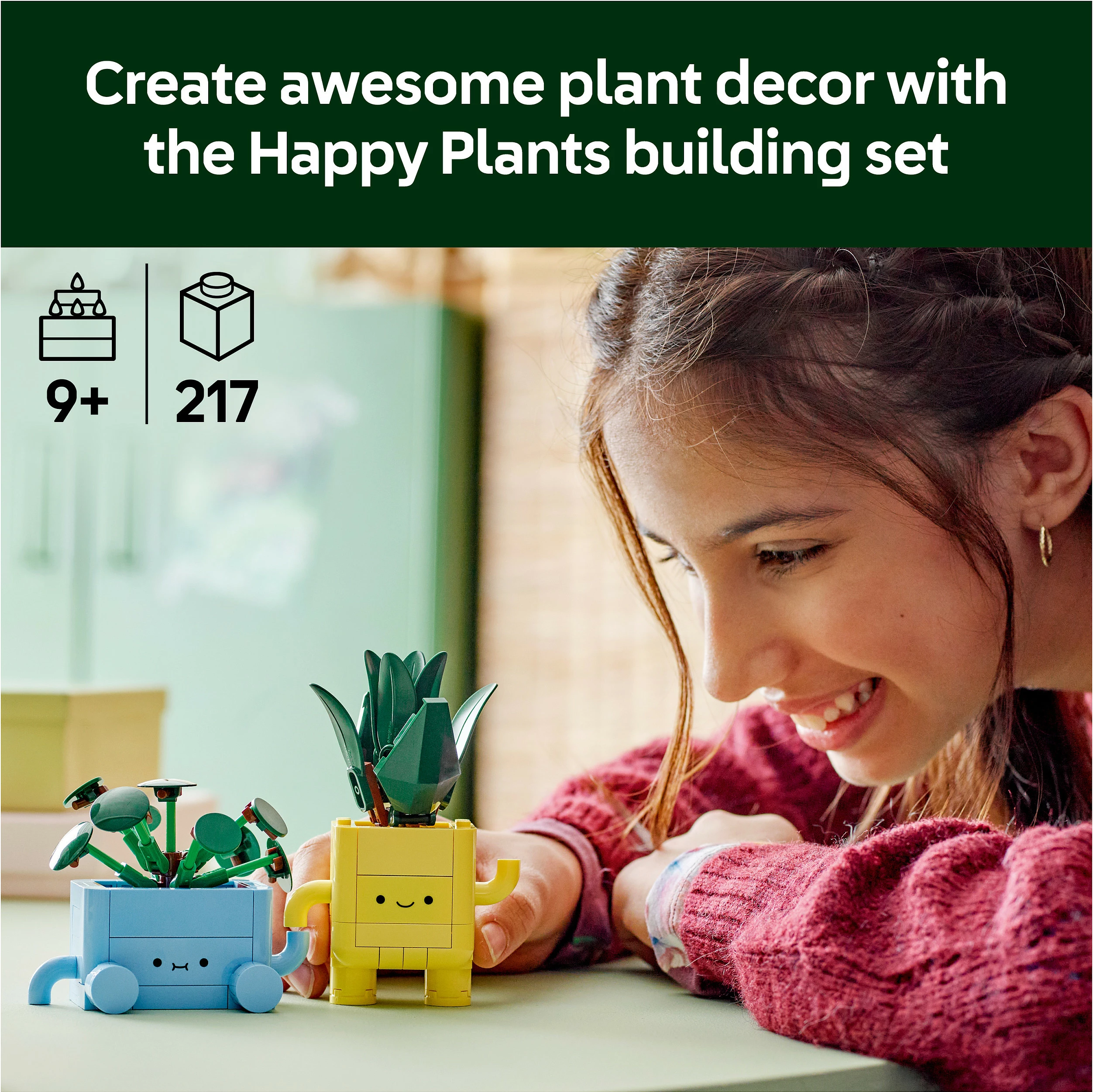 Set ndërtimi LEGO Botanicals 10349, 217 pjesë, shumëngjyrësh