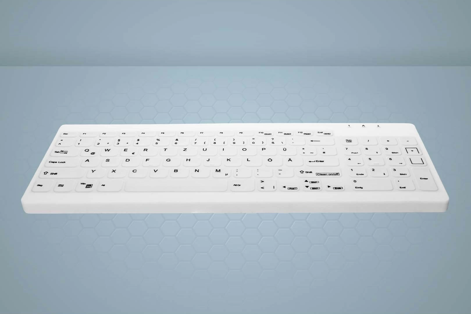 Tastierë Cherry AK-C7012, Wired, USB, Scissor key switch, Bardhë