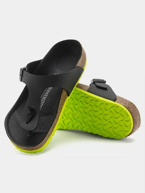 Këpucë Birkenstock Gizeh BS Jr për Fëmijë, të Zeza [Madhësia: 39]