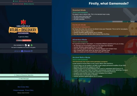 Melvor Idle: Atlas of Discovery DLC EN Global