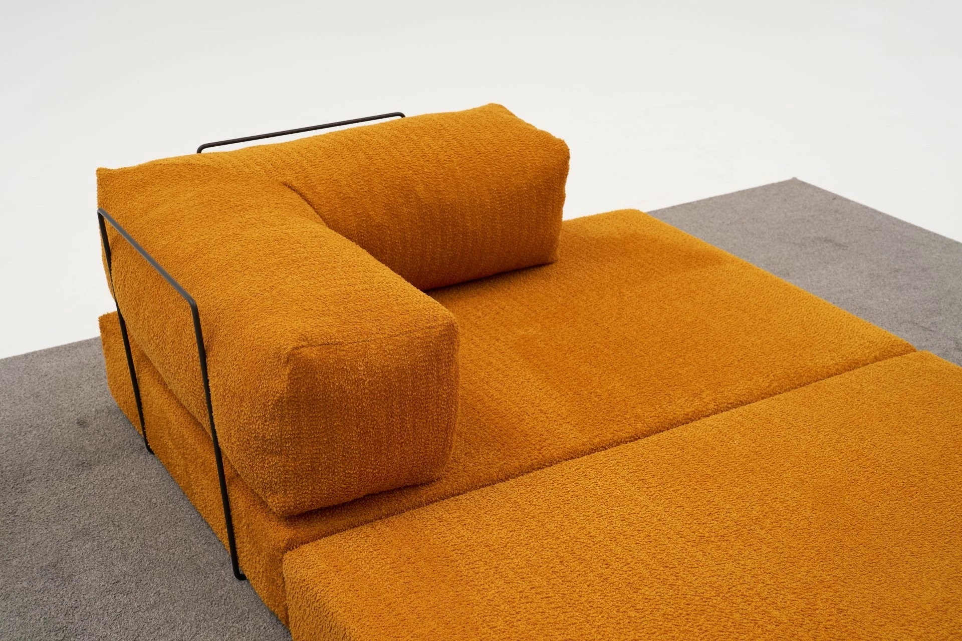 Divan 2-vendësh Atelier del Sofa, Comfort, portokalli