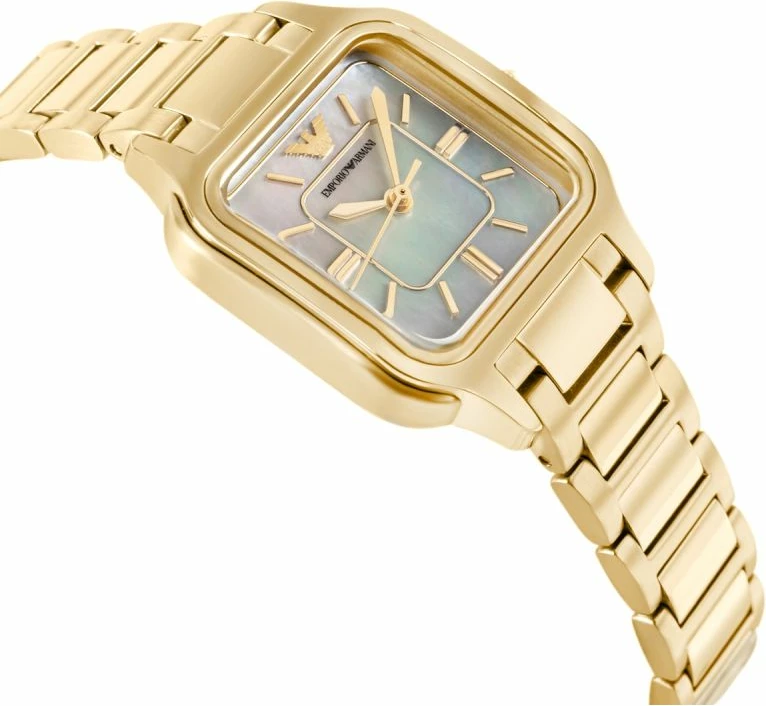 Orë dore femra Emporio Armani Cecilia AR11744, ari, set me kuti