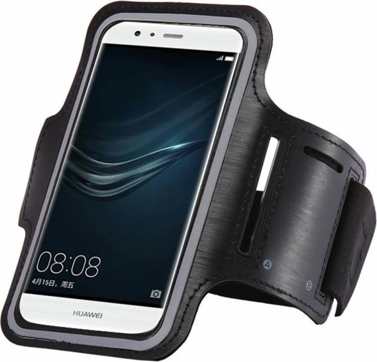 Shirit dore sportiv Hurtel universal për telefona 6", i zi