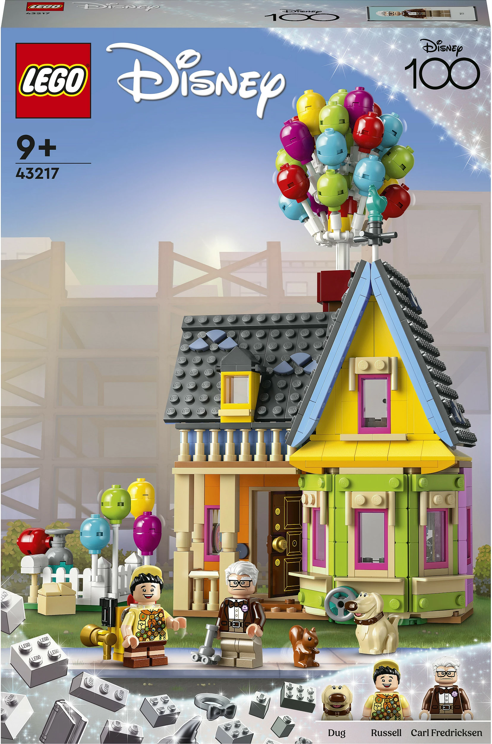 Set ndërtimi LEGO Disney 43217 Up House, 598 copë, shumëngjyrësh