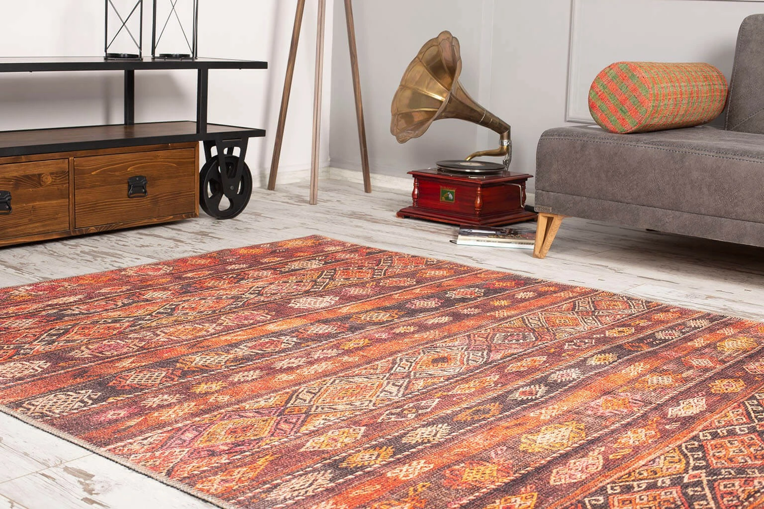 Qilim (210 x 310) Conceptum Hypnose, Soul Chenille - i kuq AL 215