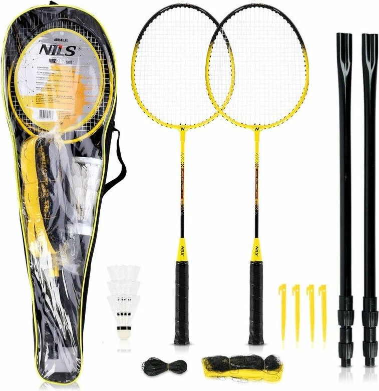 Set badminton Nils Extreme, verdhë