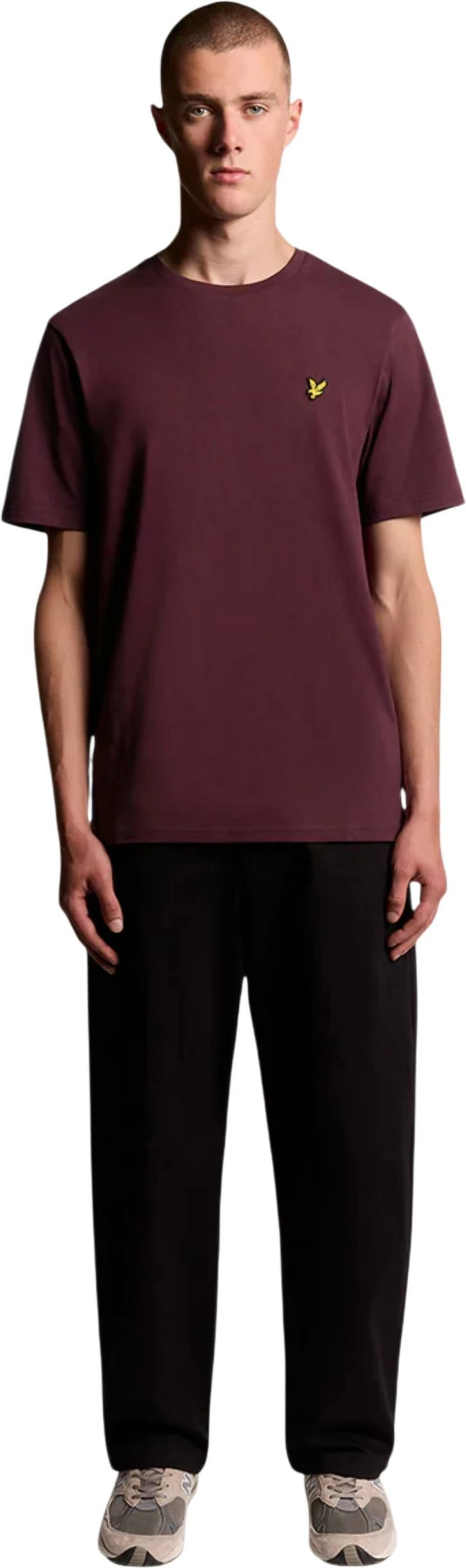 Maicë për meshkuj Lyle & Scott TS400VOG, bordo [Madhësia: M]