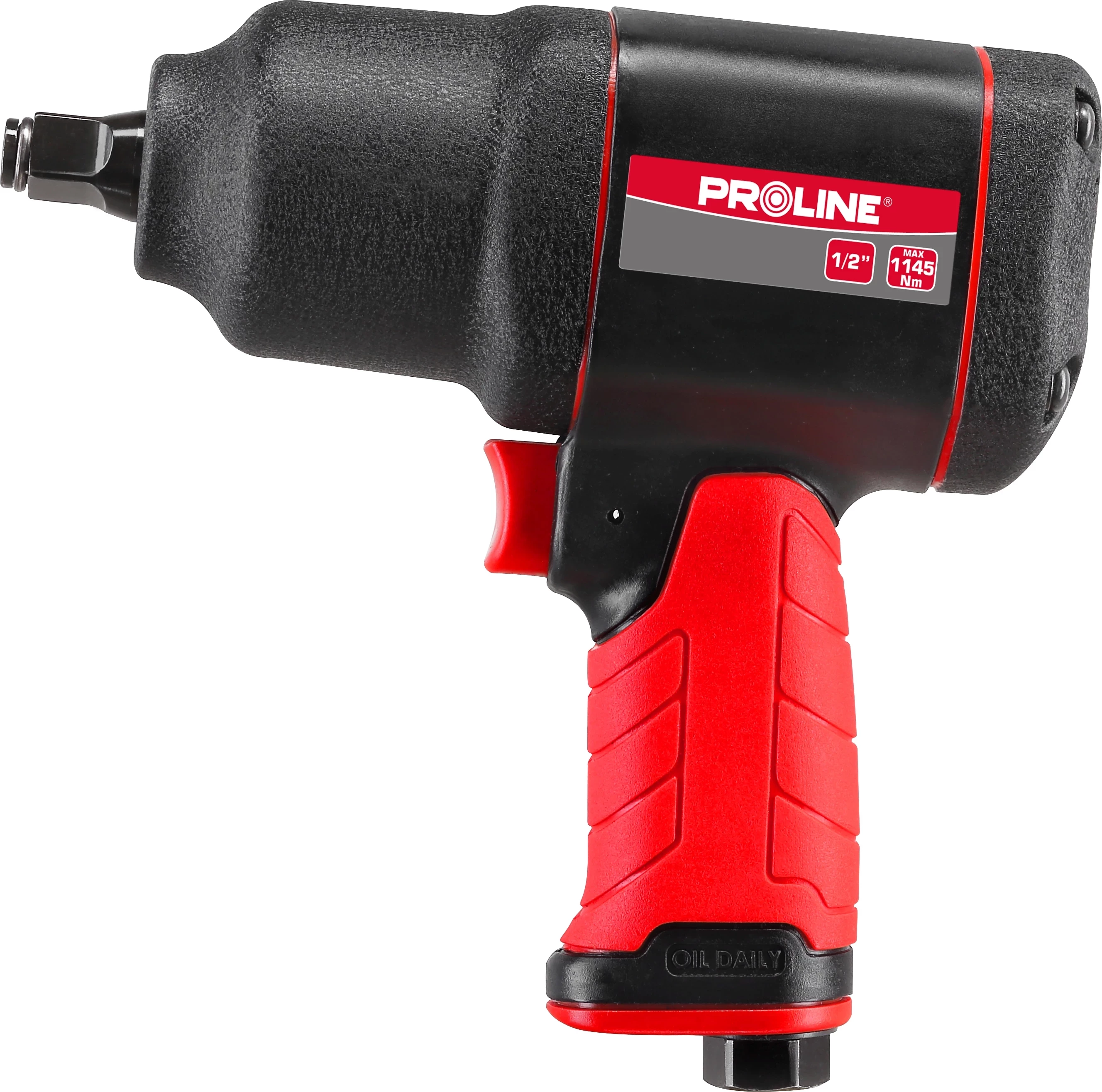 Çelës impact pneumatik PROLINE 66372 1/2" 1145 Nm, zi/kuqe