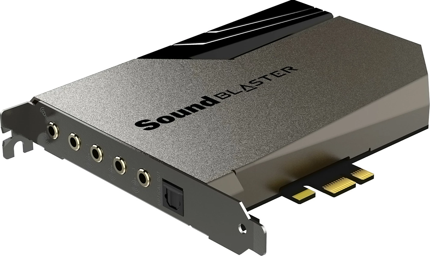 Kartë zëri Creative Labs Sound Blaster EA-7, 32-bit, PCIe, me modul kontrolli, e zezë