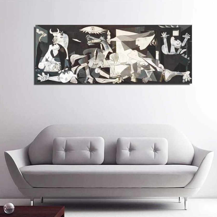 Pikturë dekorative në kanavacë, Picasso Guernica, FH7198.03, 80x3x30 cm