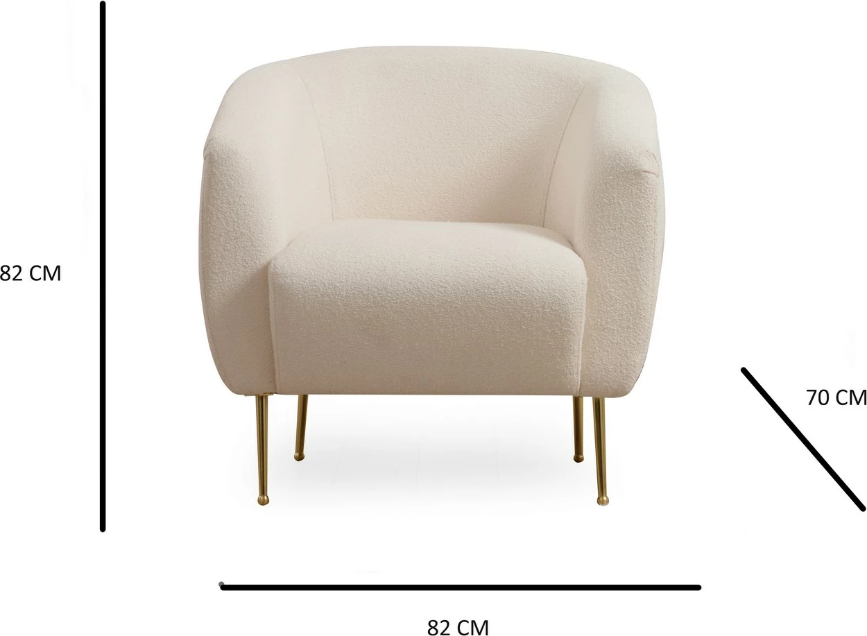 Karrige Wing, Atelier del Sofa, krem, Wing